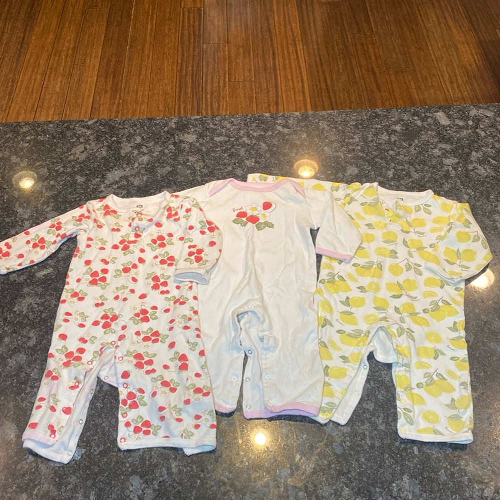 HB Lot of 3 One Piece 24 Month Baby Girl